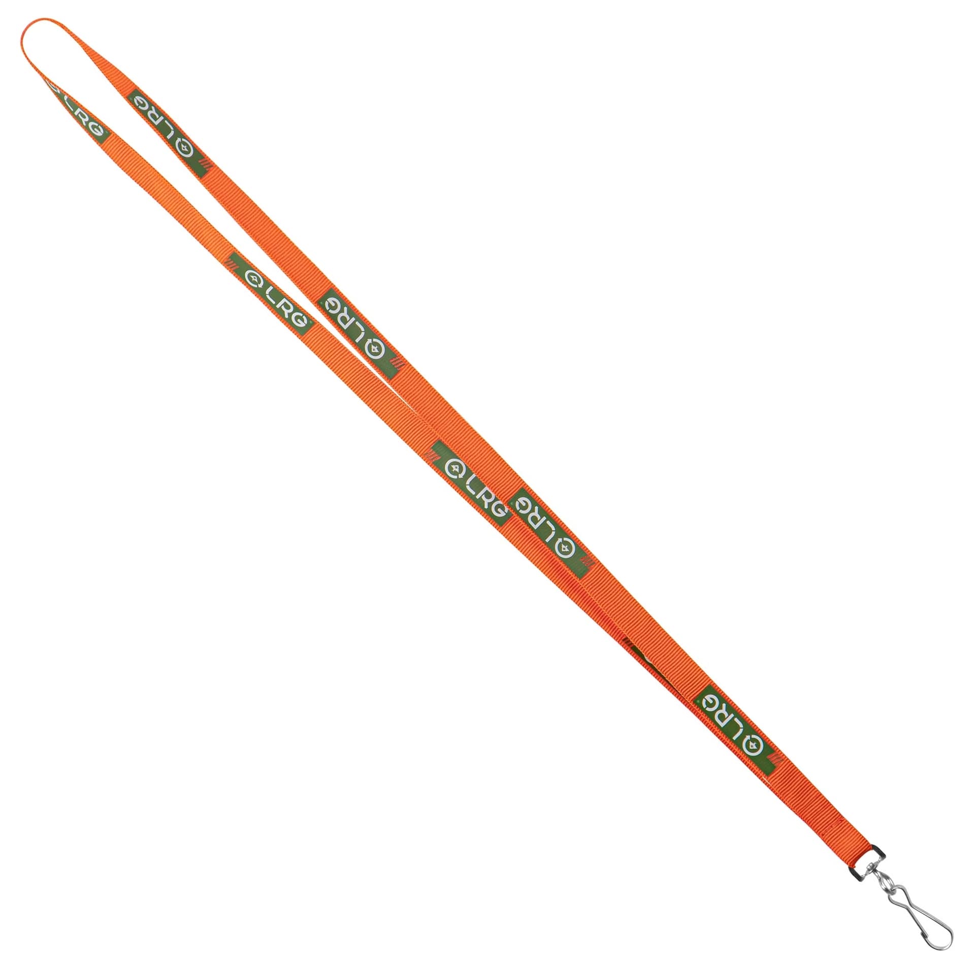 1/2" Recycled Screen Printed Lanyard