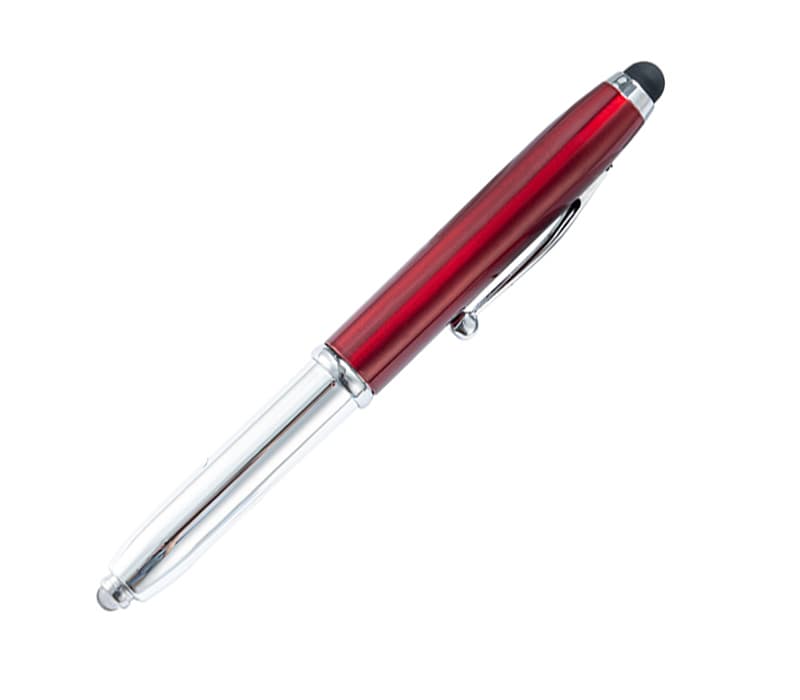3-in-1 Multi-Tasker Stylus Pen with LED Light