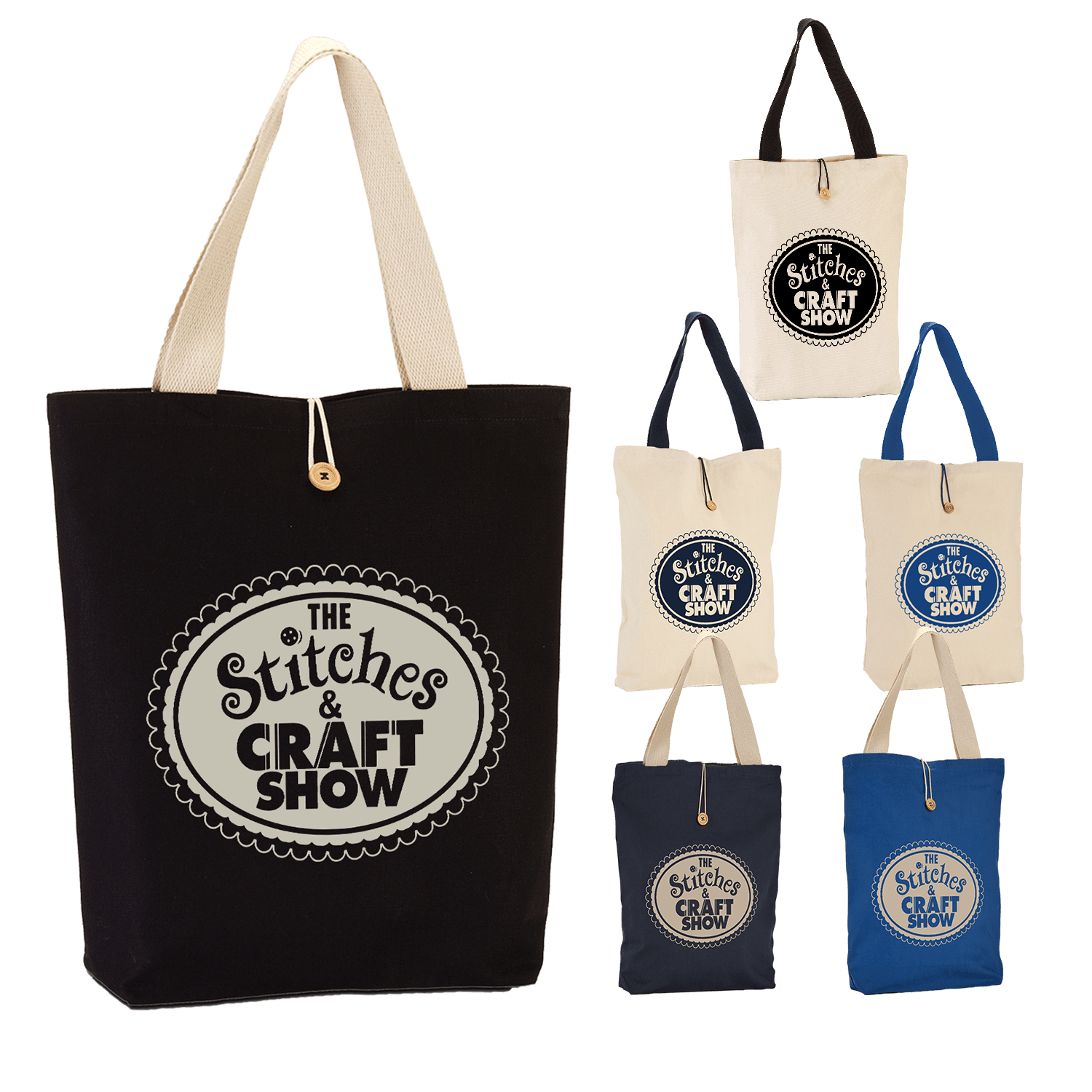 11.5 Oz. Portland Button-Up Canvas Tote Bag