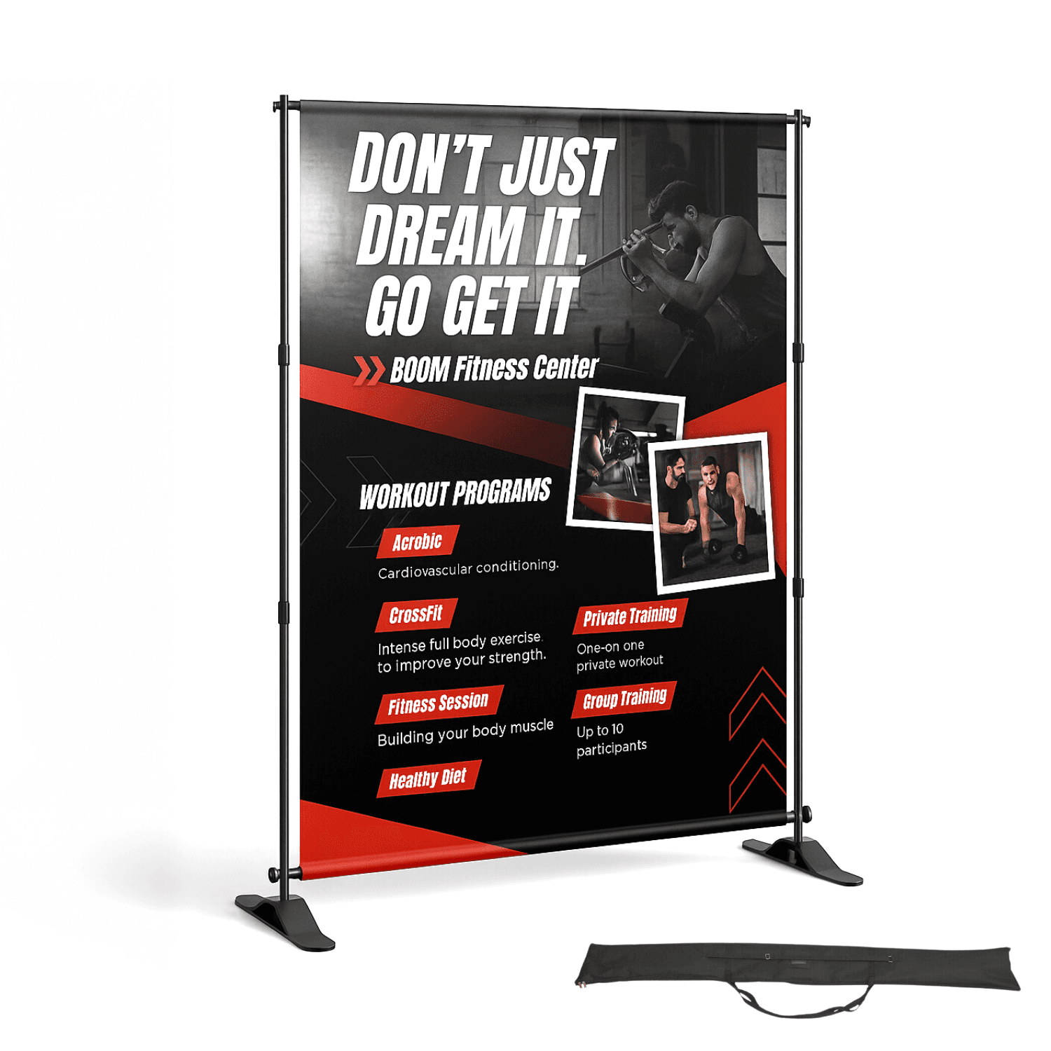 6' x 8' Adjustable Display