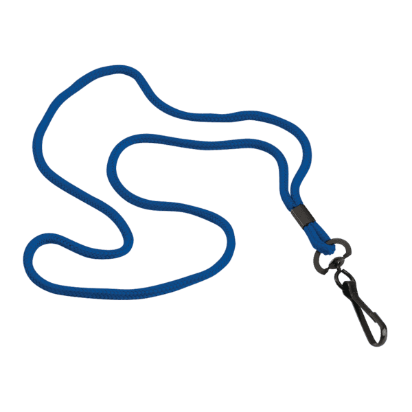1/8" Polyester Cord Lanyard with Swivel Snap Hook