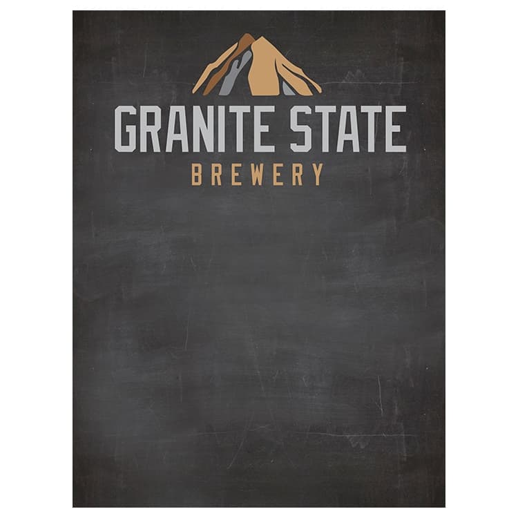 1/8" Frameless Wall Chalkboard - 36"w x 48"h