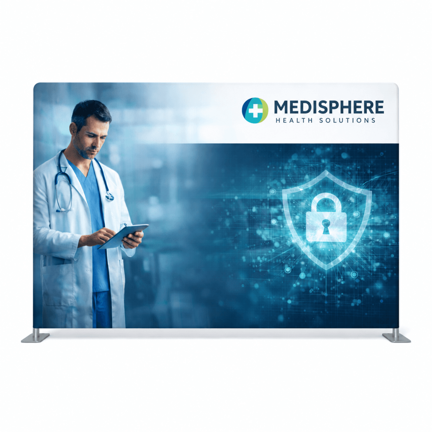 10' Flexi-Tube Display, Single-Sided