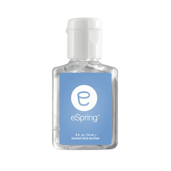 0.5 oz. Clear Sanitizer in Clear Bottle