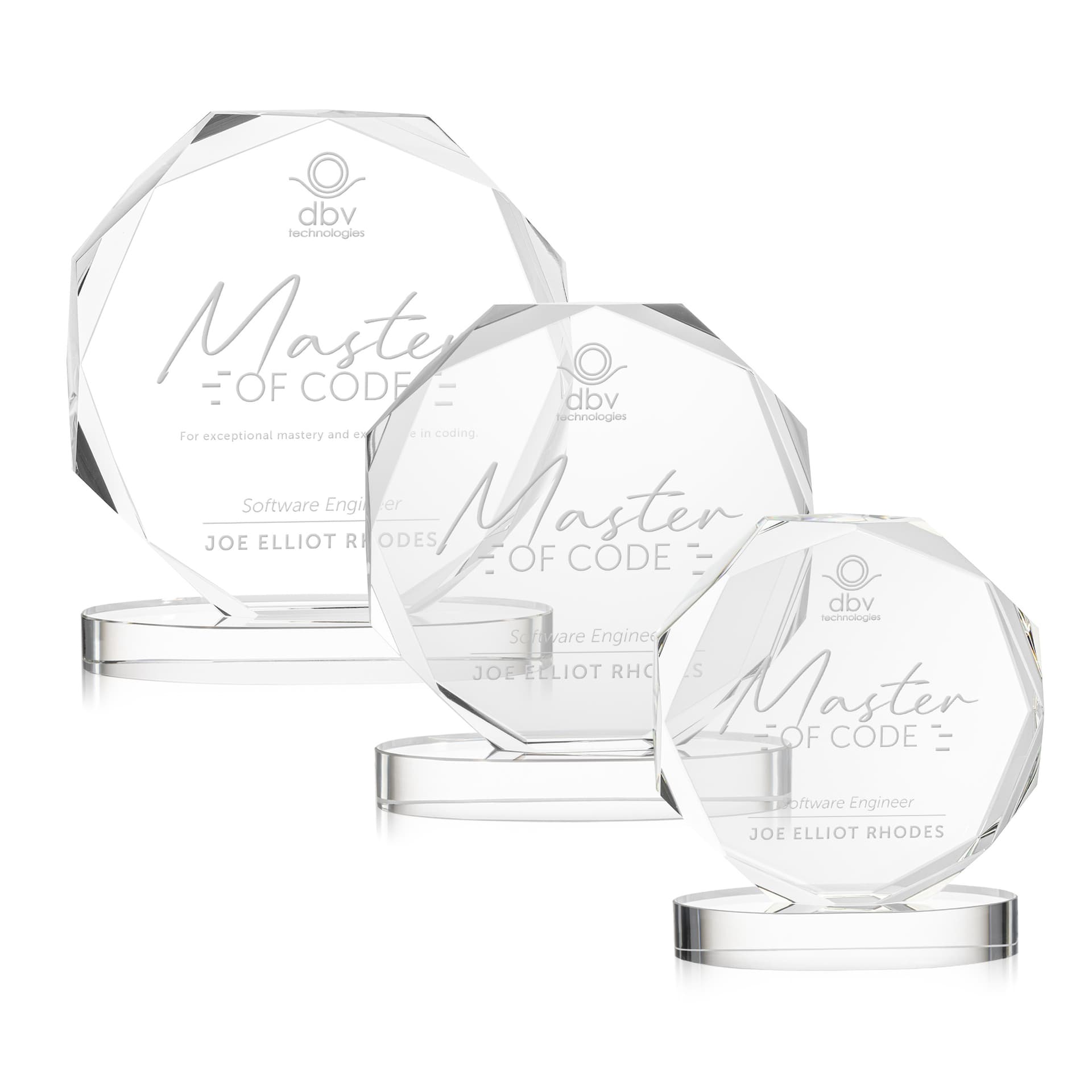 Acadian Award on Alberton Base - Clear