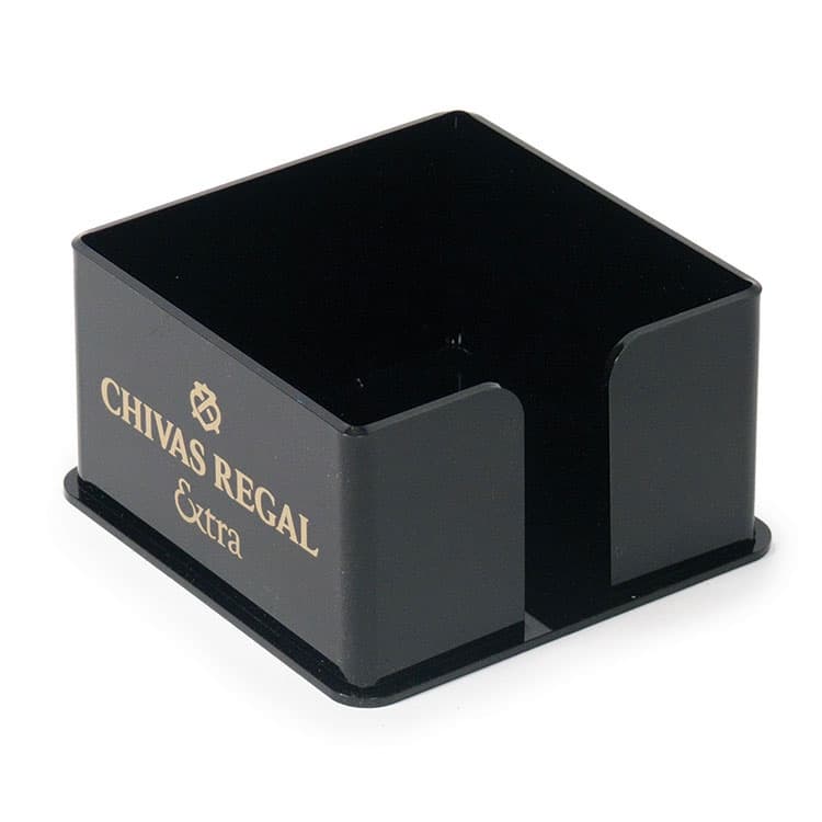 Black Acrylic Napkin Caddy