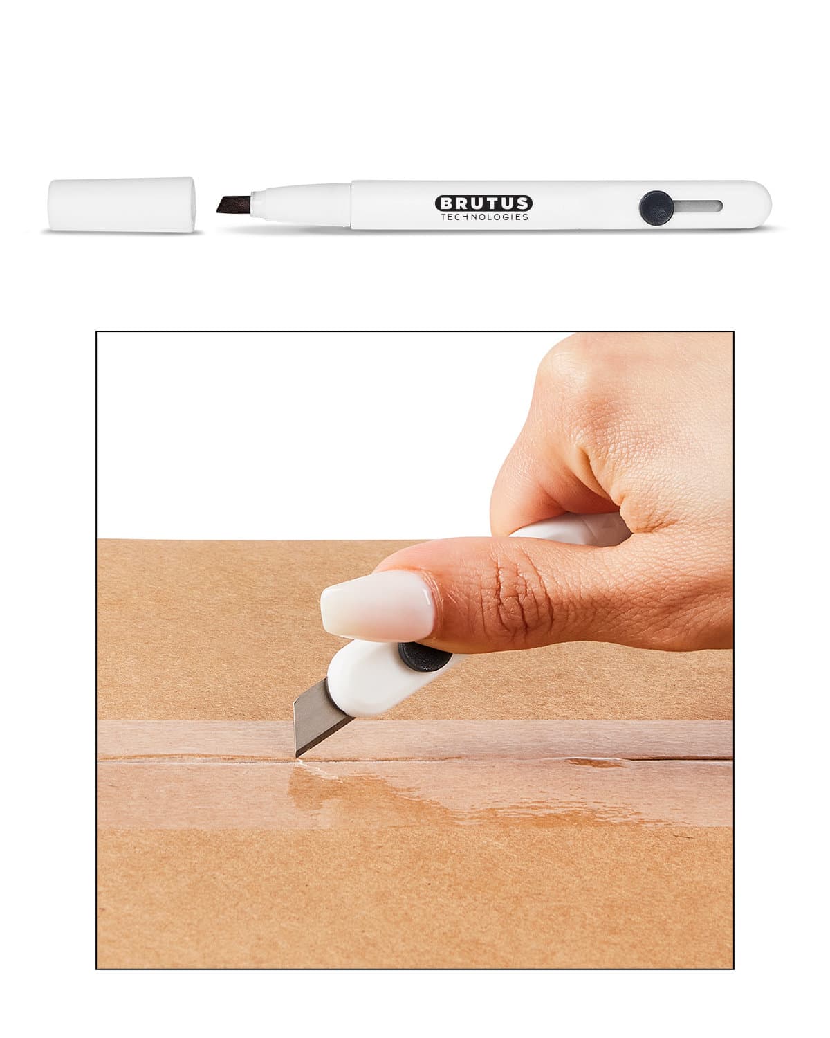 2-in-1 Carton Marker & Box Cutter.