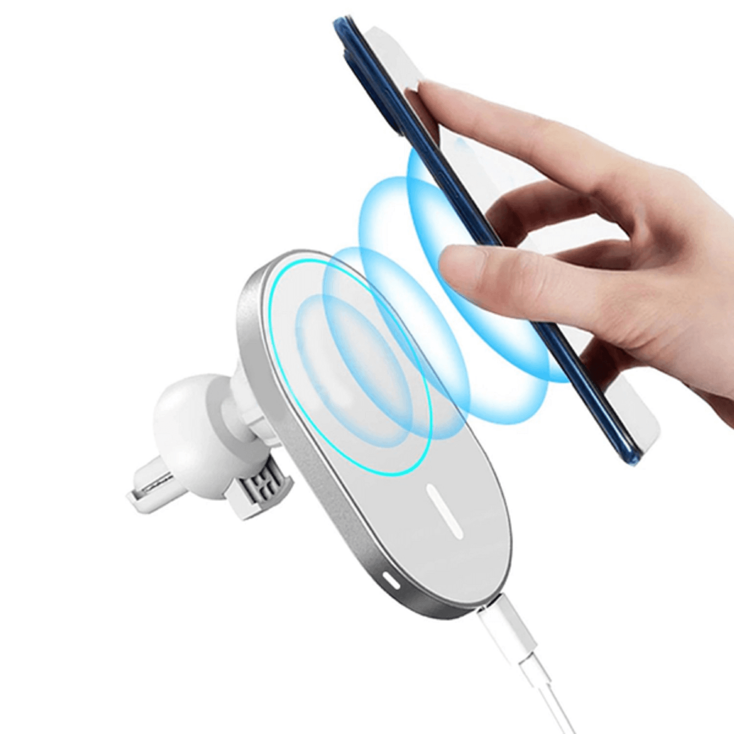 15W Magnetic Wireless Charging Car Vent Mount