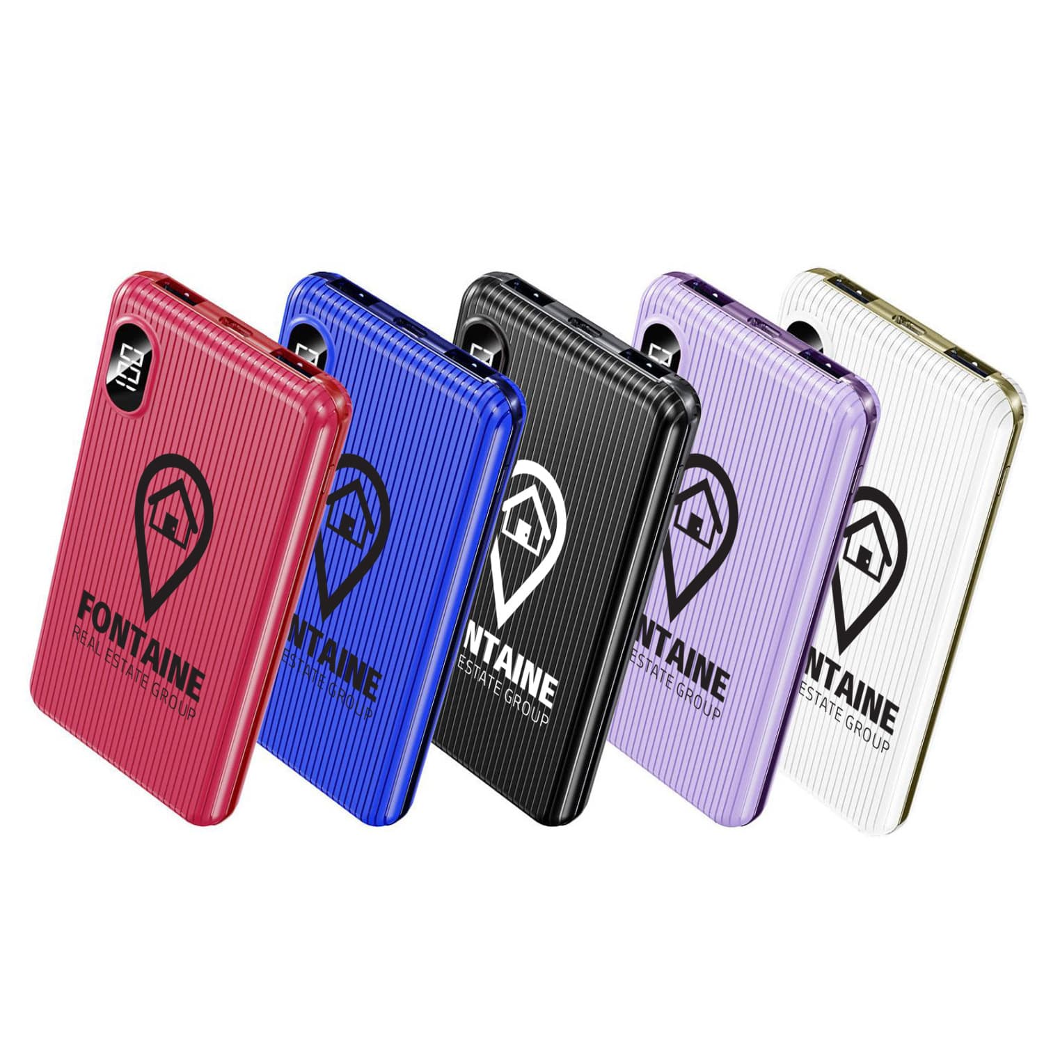 10,000 mAh Plastic Dual Port Power Bank